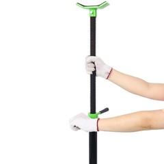 Height-Adjustable 3/4 Ton Under Hoist Stand with Stable Base and Threaded Rod