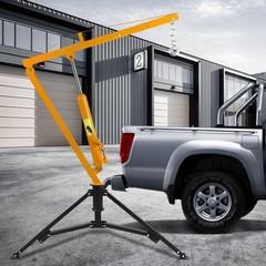 GARVEE Cherry Picker Truck Hitch Crane Hydraulic 500-1000lb Engine Hoist Lift