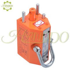 Permanent Magnetic Lifter Lifting Magnet 880 lbs/400 kg 2.5 Safety Factor Orange