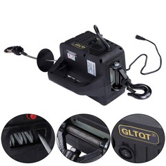 500-C Winch 2in1 Portable Electric Hoist 1100lbs With Wired Remote Control 1500W