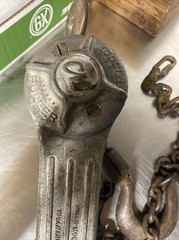 VTG CHISHOLM-MOORE HOIST DIVISION, MODEL B 40825 Puller CM 3/4 TON , Chain