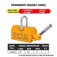 Strong Magnetic Permanent Magnet Sucker Neodymium Magnet Lifter Sucking Disc
