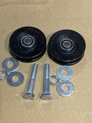 TranzSporter 90040 Carriage Wheel Kit For TP-250 / 400 Shingle Hoist Units New