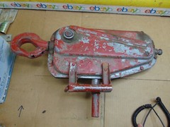Tractel Griphoist Model T-20 Manual Wire Rope Hoist