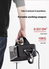 500Kg Portable Crane Electric Hoist for Cars, Home Improvement, Cargo Handling