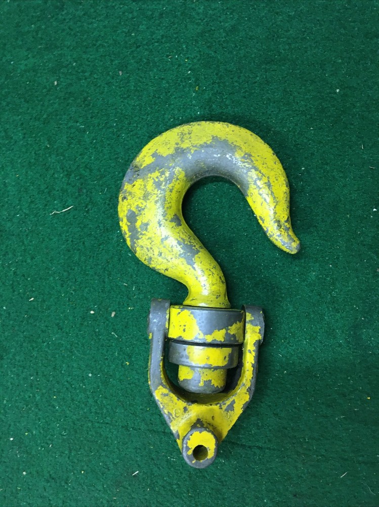 Lot C-BUDGIT Swivel Hoist Crane Hook Vintage KB 350 Hook Number 6 See pictures.