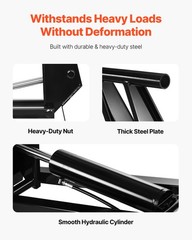 Uimoso Hydraulic Scissor Lift Kit 8 T for Dump Trailers and Trucks