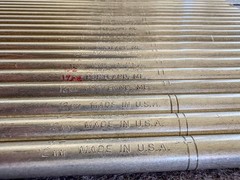 Lot of 20 Tubular Aluminum Fids 1/2″ Rope Splicing Tools – Part #502-9010320