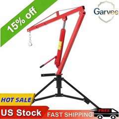 Hydraulic Pickup Truck Crane,1000 LBS Hitch Mounted Crane with 360° Swivel,NEW