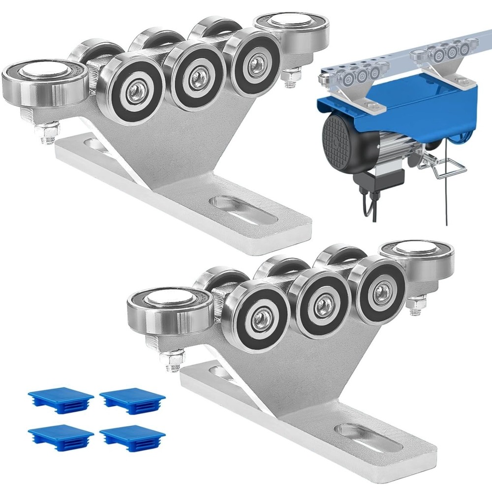 Advanced Hoist Trolley System – 9000 lb Strength, Ideal for Warehouses & Garages