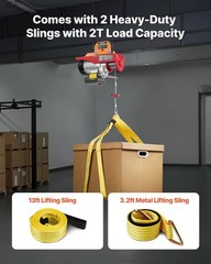 120V Electric Winch with 328 ft Wireless Control – Heavy Duty & Efficient
