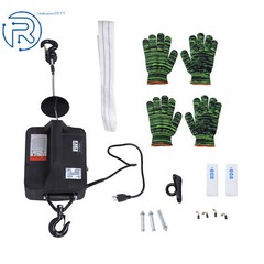 2in1 500-B Portable Electric Hoist Winch 1100lbs Wireless Remote Control 1500W