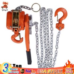 3/4Ton Mini Lever Chain Hoist Ratchet Type Come Along Puller Highly Portable