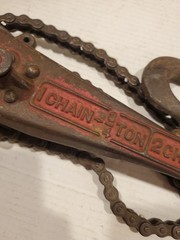 Coffing Model A-1 Ratchet Lever Hoist Chain Puller 3/4 Ton 1.5 Ton 2 Chains USA