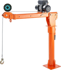 2200 Lbs Electric Pickup Truck Crane with 6000 Lbs Winch for Heavy Lifting NEW