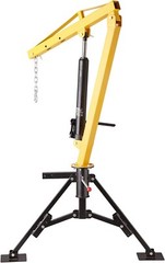 VEVOR Hydraulic Pickup Truck Crane Hoist 1000 lbs 360° Swivel Hoist Lift