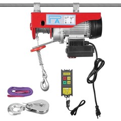 850W Electric Hoist Winch 880Lbs Engine Crane Lifting Wireless Remote Control