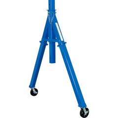 Global Industrial Adjustable Height Steel Gantry Crane 10’W x 7’6″-12’H 2000 Lb.