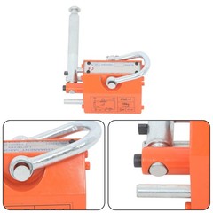 Magnetic Hoist 220 lbs/100 kg Capacity 2.5 Safety Factor Magnetic Lifter
