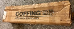 NEW COFFING #ATGI SERIES RATCHET LEVER HOIST – 1 1/2 TON CAPACITY – DOUBLE PAWL