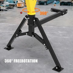 Pickup Truck Crane 1000lbs Hydraulic 360° Hitch Mounted Adjustable Capacities