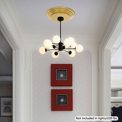 Electric Hoist Decorative Chandelier Cover Round Ceiling Mount Hoist Lifer Cover