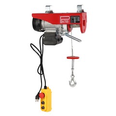 700KG Electric Hoist 1543 lbs Crane Winch with 14FT Wired Remote Control 110V