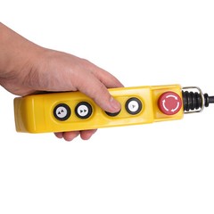 2in1 Electric Hoist Winch Portable Electric Winch Crane 770 LBS Wireless Remote