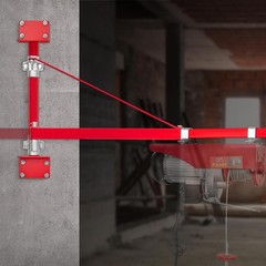 Wall Mount Jib Crane, 1320 lbs Max Load Capacity Electric Scaffolding Lift, E…