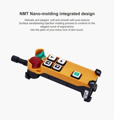 TELEcontrol F21-E2 Industrial Crane Remote Control Wireless (2T+1R) AC/DC18-65V