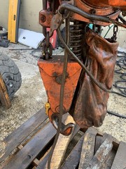 ACCOLIFT 5 Ton Electric Chain Hoist 10 Feet of Lift Untested As is
