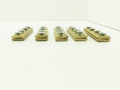 Conductix F-45-50 Copper Head Conductor Rail Joint F35 PT 4 Bolt Lot of 5
