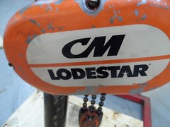 CM Lodestar RT2 3 Ton Electric Chain Hoist Lift Speed 460 PowerTrolley(24783)