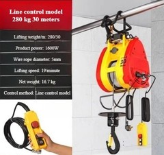 Small Miniature Electric Winch Electric Hoist Electric Winch 220v Small Crane