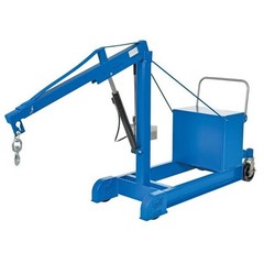 Vestil Cbfc-500 Mobile Floor Crane, Counter Balance, 500Lb