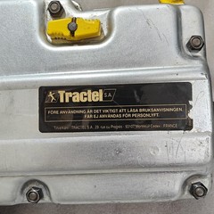 TRACTEL T516D GRIPHOIST TIRFOR 1600 KG 11.5MM MANUAL WIRE ROPE HOIST USED