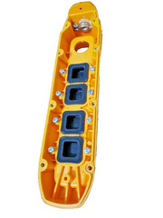 (QTY:1) HARRINGTON 172839-001 HOIST ER2M PENDANT 4 BUTTON COVER