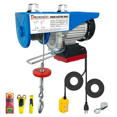 Electric Hoist with Remote Control,1760Lbs Electric Hoist 110 Volt,Electric Hois