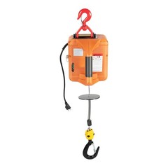 Electric Hoist Winch, 440 lbs Capacity, 1500W, Wireless Remote, 16 ft/min, 3in1