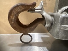 Chance Hoist 1 Ton Ratcheting Strap Hoist. Item ID #42 Used Surplus