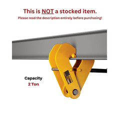 HARRINGTON UNIVERSAL BEAM CLAMP – UBC020, 2 TON