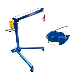 Manual Winch Lift Cargo Hoist for Small-Scale Transport & Material Handling
