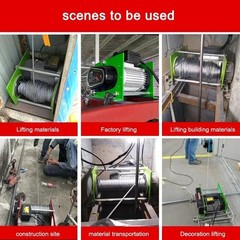 1-tonne Remote-controlled Hoist Crane for Lifting and Hoisting Operations
