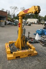Air Technical Electric Boom Hoist Crane 1000 lb cap NOTMJCPRT186101M Counter
