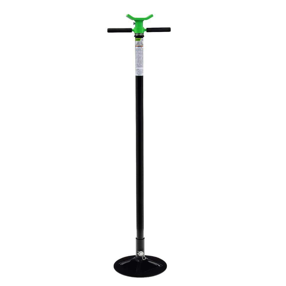 Lift Jack Support Stand W/ 1,500 lbs. Under Hoist Capacity and Adjustable Saddle