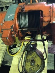 Yale Load King Electric 1 Ton Hoist 220 Volts 7.6 Amps 60 Cycle