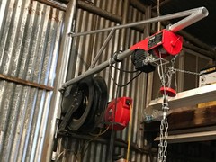 PITTSBURGH 440 lb. Electric Hoist with Remote Control