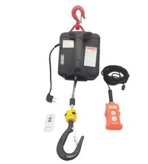 220V 500Kg Portable Crane Electric Hoist for Cars, Home improvement, a