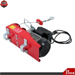 880lb Electric Hoist 110 V with 328ft Remote Control, 40ft/20ft Lifting Height