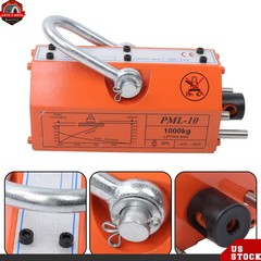 Lifting Magnet Permanent Magnetic Lifter Neodymium Hoist 1000kg/2200lbs Orange